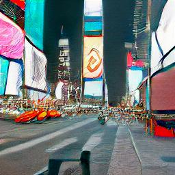 generated: Times Square during the day #6